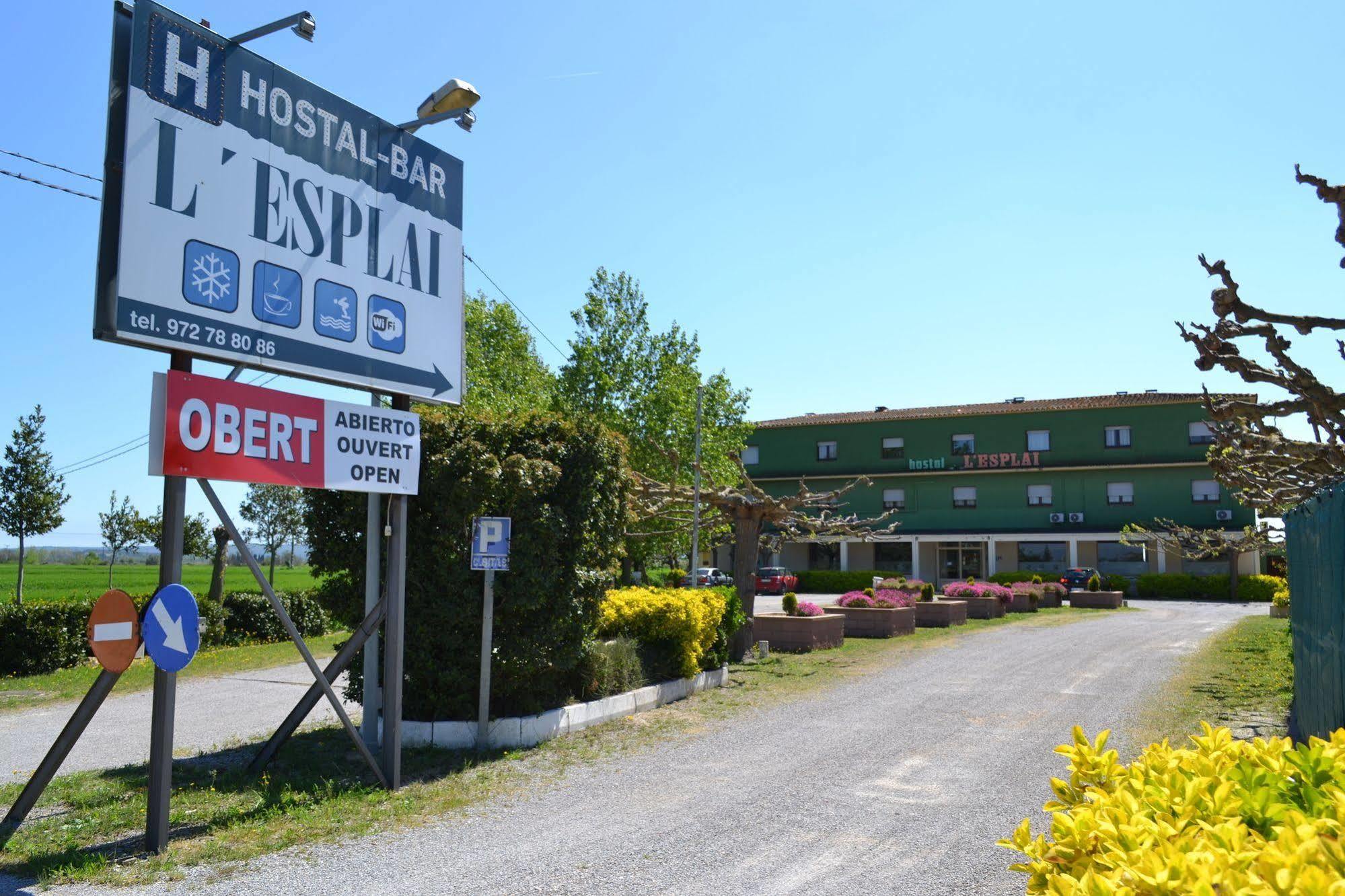 Hostal L'Esplai Viladamat Eksteriør billede